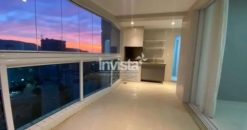 Apartamento com 2 quartos para alugar no Ponta da Praia, Santos 