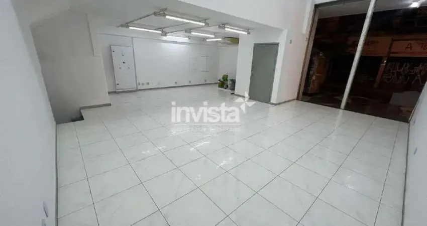 Ponto comercial para alugar no Centro, Santos 