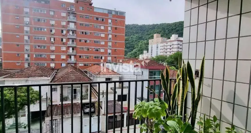 Apartamento com 2 quartos à venda na Vila Belmiro, Santos 