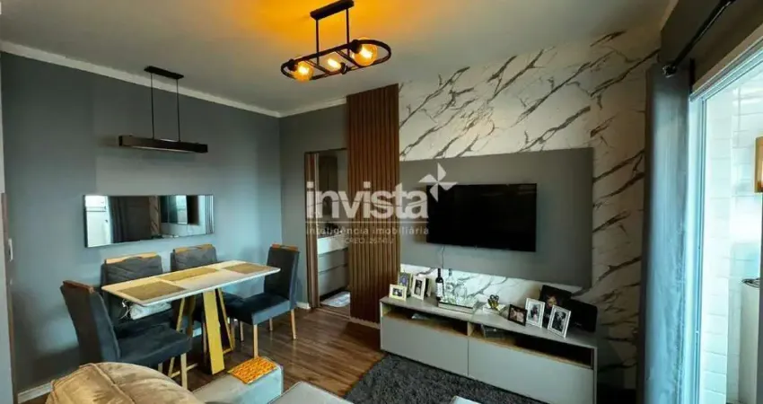 Apartamento com 1 quarto à venda no Macuco, Santos 