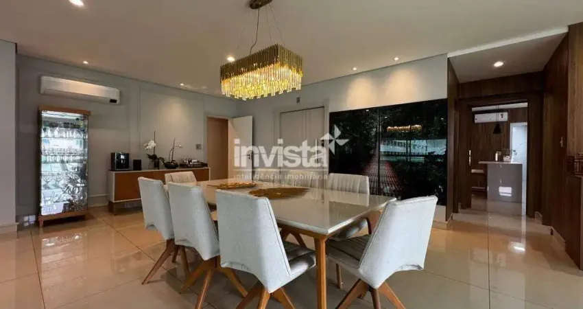 Apartamento com 4 quartos à venda no Gonzaga, Santos