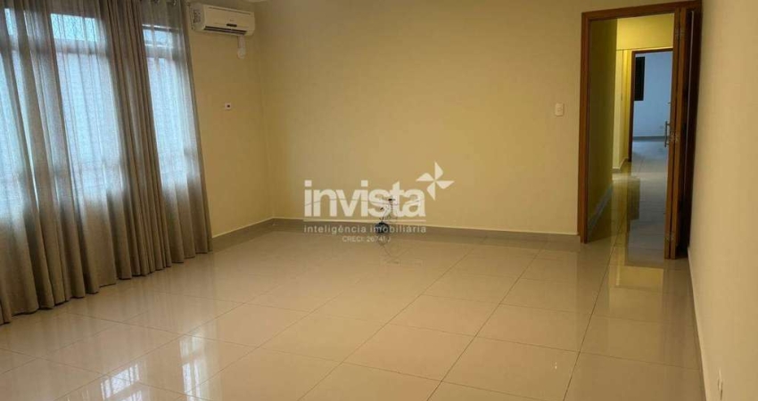 Apartamento com 3 quartos para alugar no Marapé, Santos 