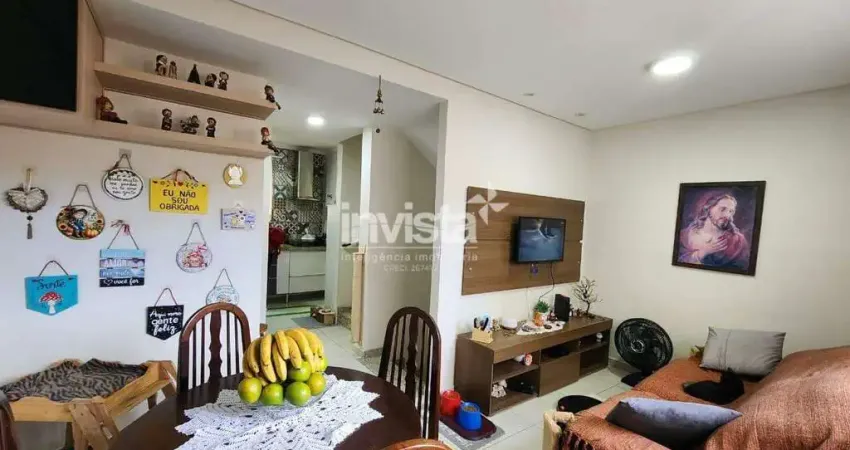 Casa com 2 quartos à venda na Vila Mathias, Santos 