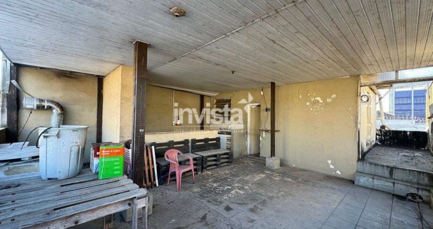 Casa com 2 quartos à venda no Macuco, Santos 