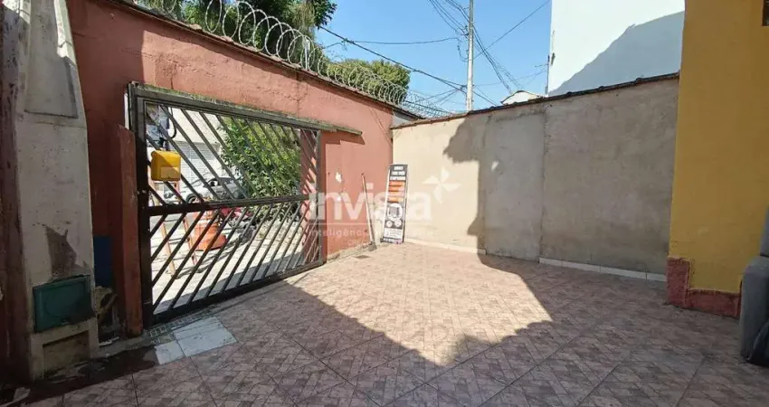Casa com 4 quartos à venda na Vila Mathias, Santos