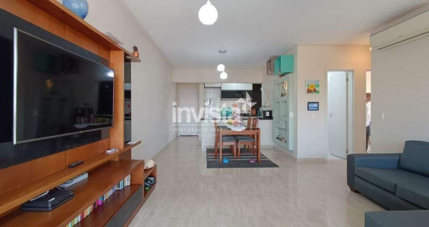 Apartamento com 2 quartos à venda no Macuco, Santos 