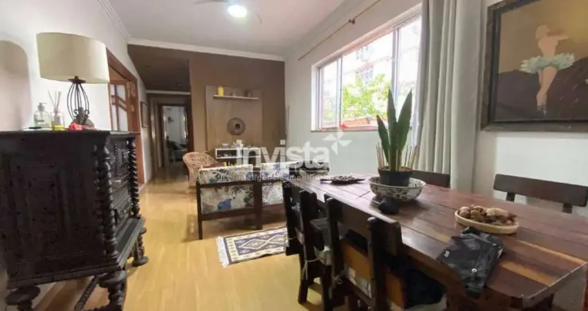 Apartamento com 3 quartos à venda no Pompéia, Santos