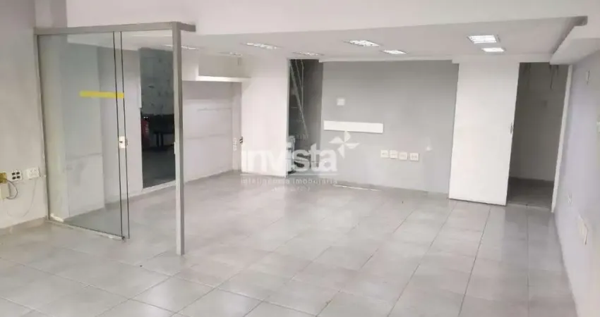 Loja/Ponto Comercial para Alugar com 55m² no Centro de Santos