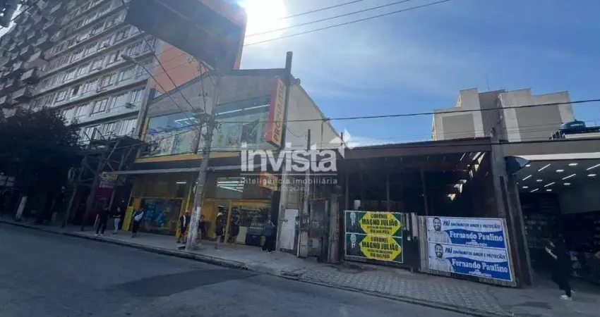 Ponto comercial para alugar no Centro, São Vicente 
