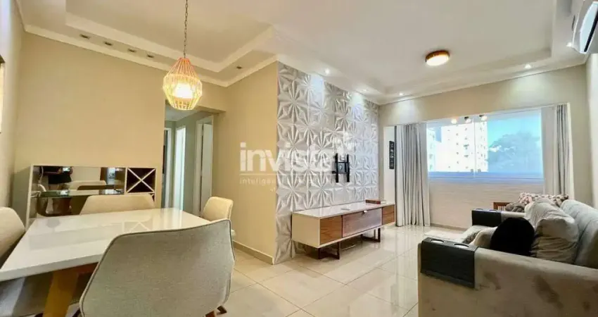 Apartamento com 2 quartos para alugar no Estuário, Santos 