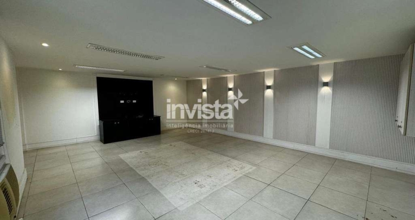 Sala comercial para alugar no Centro, Santos 