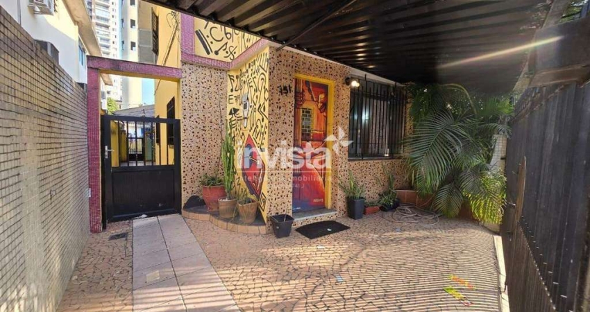Casa com 2 quartos à venda no Encruzilhada, Santos 