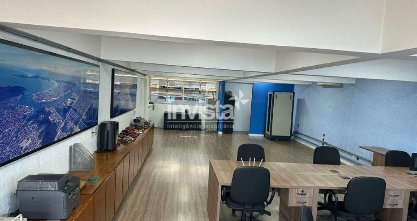 Sala comercial para alugar no Centro, Santos 
