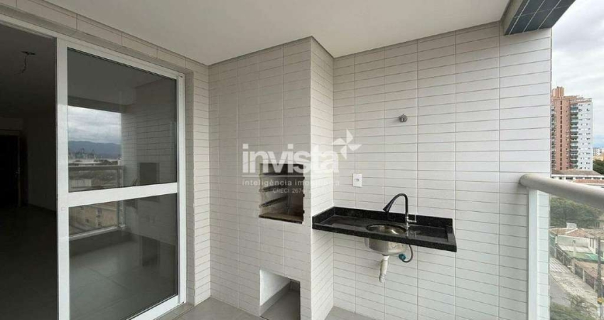 Apartamento com 2 quartos para alugar no Aparecida, Santos 