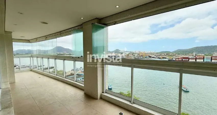 Apartamento com 3 quartos para alugar no Ponta da Praia, Santos 
