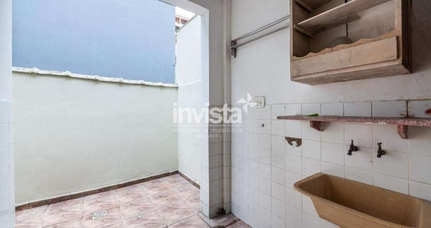 Casa com 2 quartos à venda no Embaré, Santos 