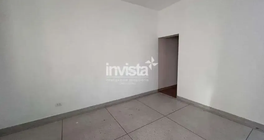 Casa com 1 quarto para alugar no Embaré, Santos 