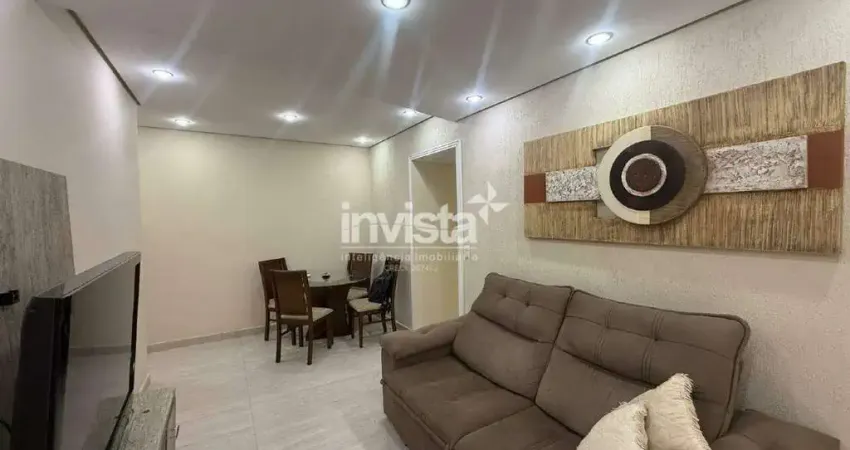 Apartamento com 2 quartos para alugar no Boqueirão, Santos