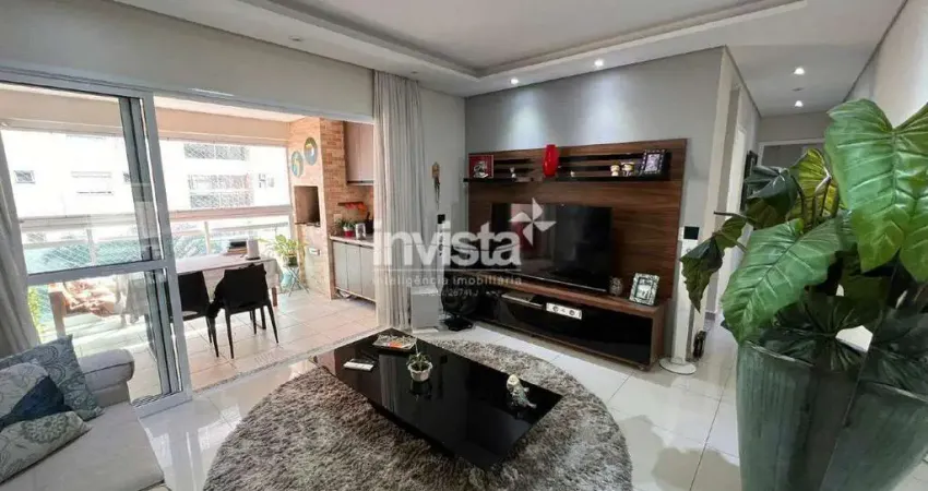 Apartamento com 2 quartos à venda no Ponta da Praia, Santos 