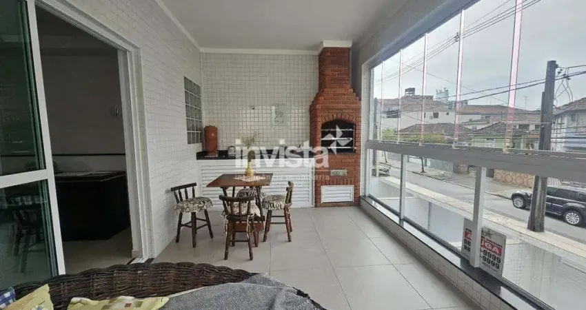 Casa com 3 quartos à venda no Embaré, Santos 