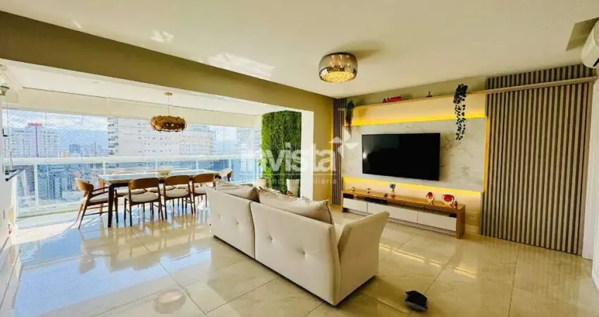 Apartamento com 3 quartos à venda no Boqueirão, Santos