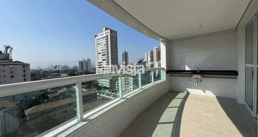 Apartamento com 2 quartos à venda no Ponta da Praia, Santos