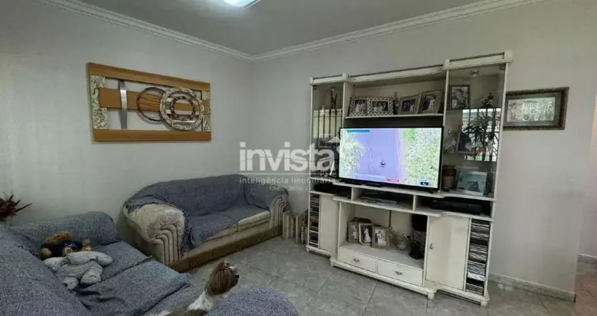 Casa com 3 quartos à venda no Embaré, Santos 