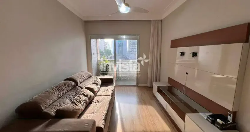 Apartamento com 2 quartos à venda na Vila Mathias, Santos 
