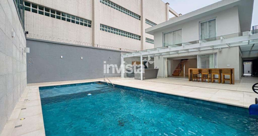 Casa com 3 quartos à venda no Ponta da Praia, Santos 