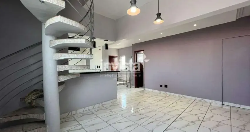 Cobertura com 3 quartos à venda no Estuário, Santos