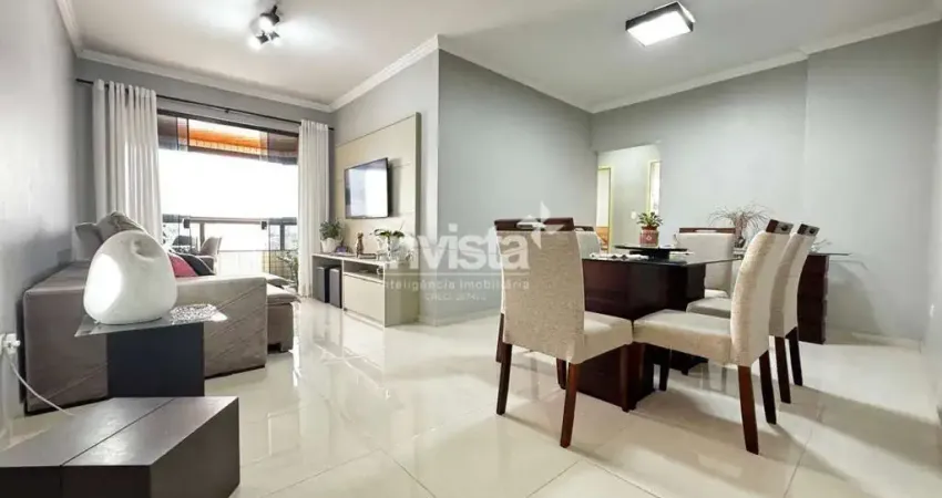 Apartamento com 3 quartos à venda no Embaré, Santos 
