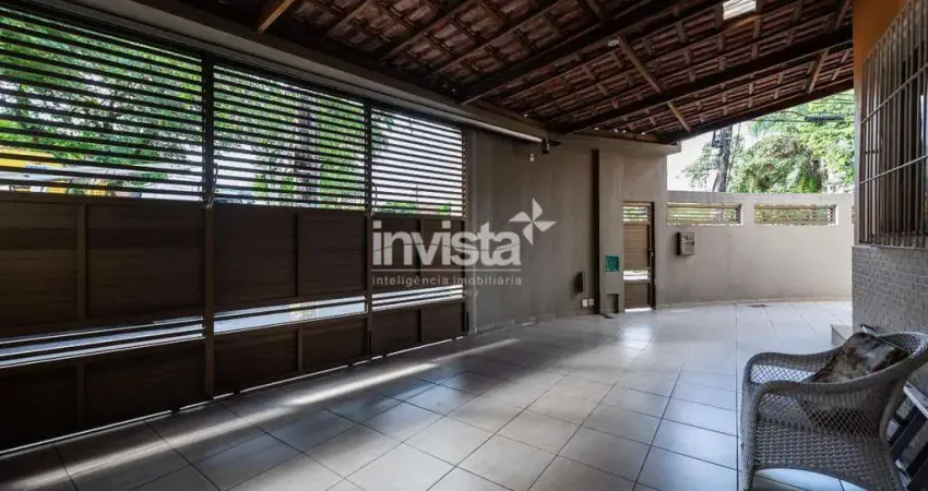 Casa com 3 quartos à venda no Embaré, Santos