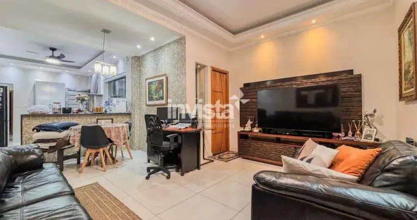 Casa com 3 quartos à venda no Embaré, Santos 