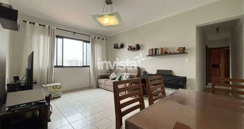 Apartamento com 2 quartos à venda no Embaré, Santos 