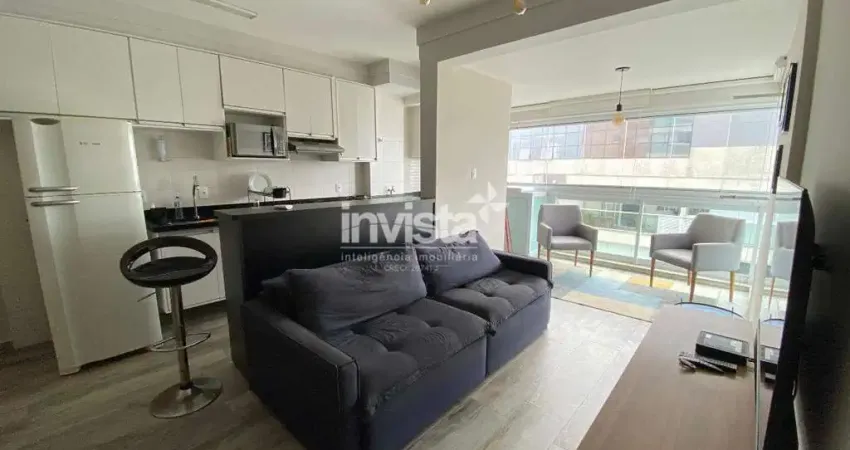 Apartamento com 1 quarto para alugar no Ponta da Praia, Santos 