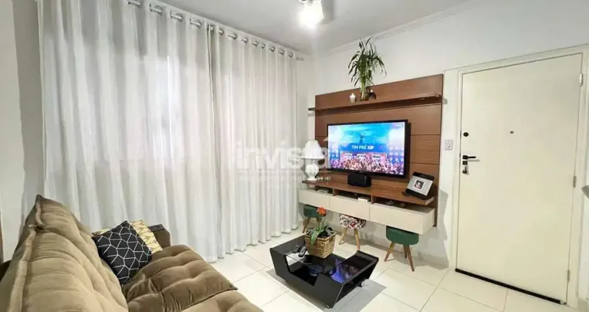 Apartamento com 2 quartos à venda no Marapé, Santos 