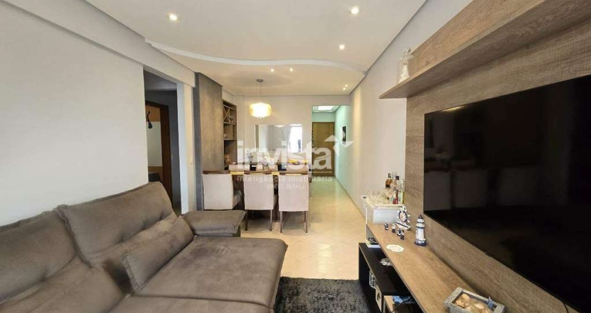 Apartamento com 2 quartos à venda no Boqueirão, Santos 