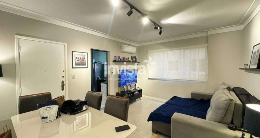 Apartamento com 2 quartos à venda no Embaré, Santos 