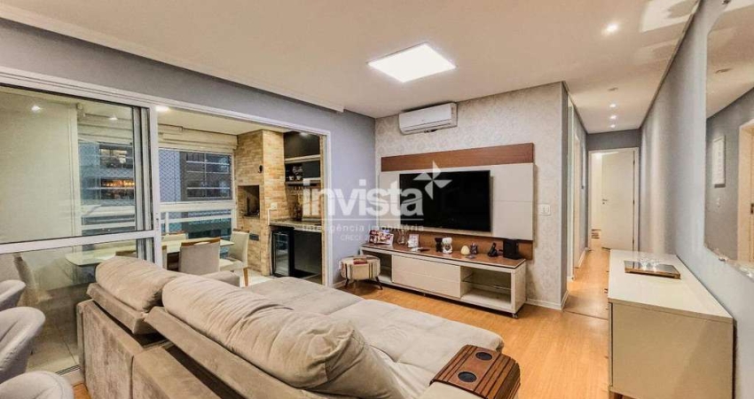 Apartamento com 2 quartos à venda no Ponta da Praia, Santos 