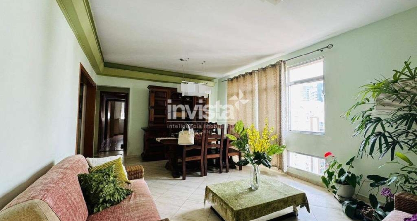 Apartamento com 3 quartos à venda no Gonzaga, Santos 