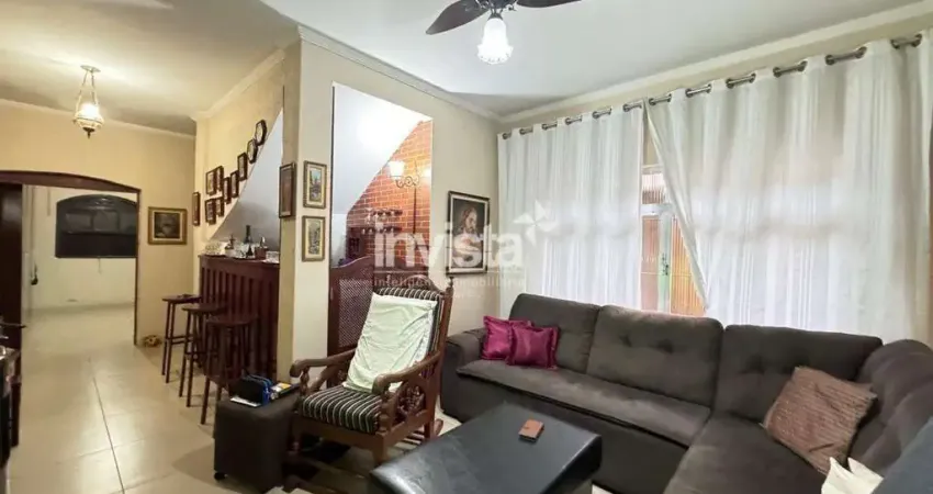 Casa com 3 quartos à venda no Marapé, Santos 