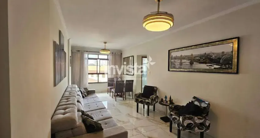 Apartamento com 2 quartos à venda no Embaré, Santos