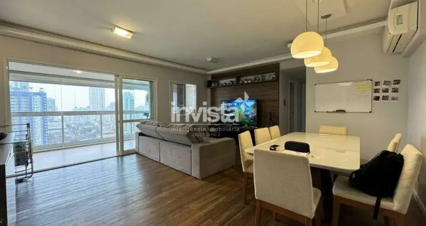 Apartamento com 3 quartos à venda no Embaré, Santos 