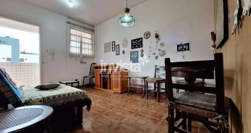Apartamento com 1 quarto à venda no Pompéia, Santos 