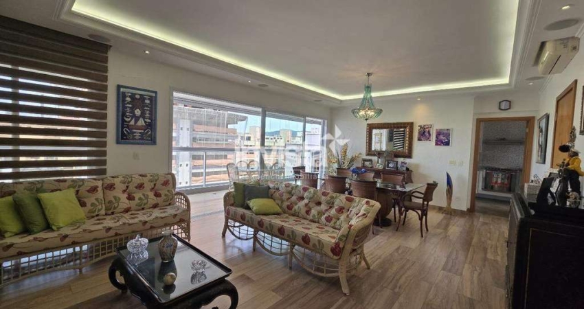 Apartamento com 3 quartos à venda no Embaré, Santos 