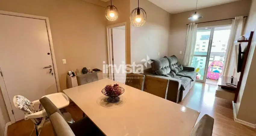 Apartamento com 2 quartos à venda no Estuário, Santos 