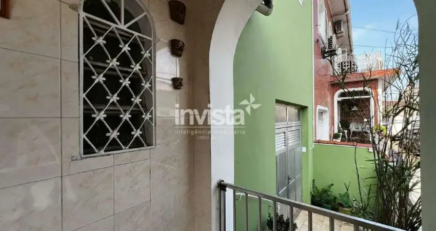 Casa com 3 quartos à venda no Boqueirão, Santos