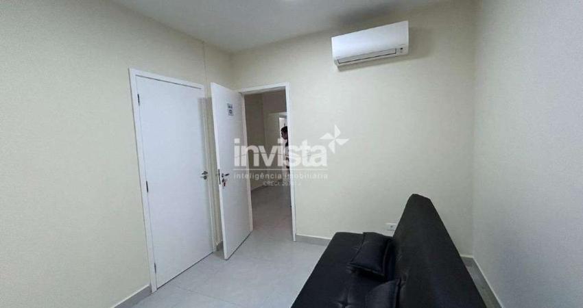 Sala comercial para alugar no Gonzaga, Santos 