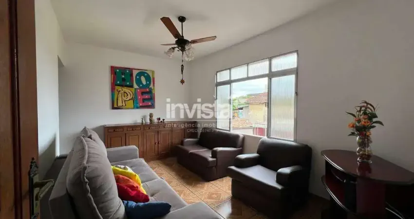 Apartamento com 2 quartos à venda no Macuco, Santos 
