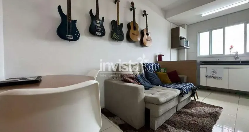 Apartamento com 1 quarto à venda no Macuco, Santos 